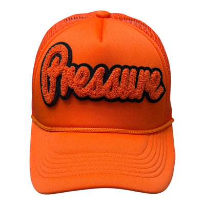 Orange Pressure Foam Trucker Hat