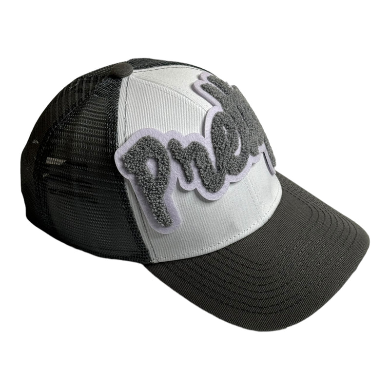Customized Pretty Trucker Hat with Mesh Back (Gray)