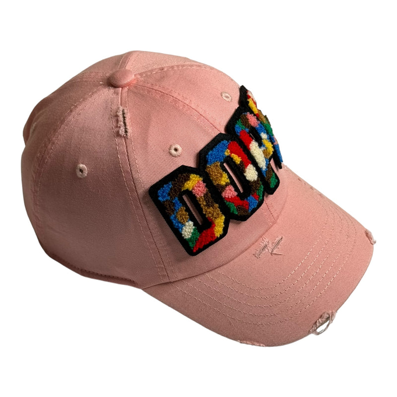 Customized Camo Dope Hat, Distressed Dad Hat