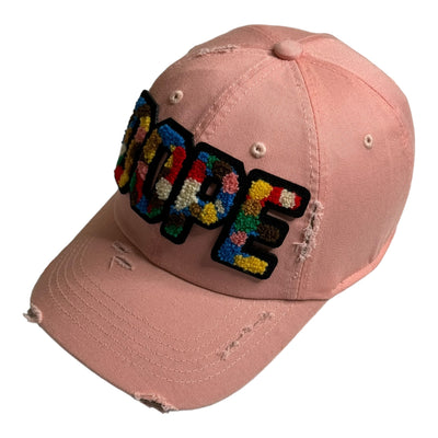 Customized Camo Dope Hat, Distressed Dad Hat