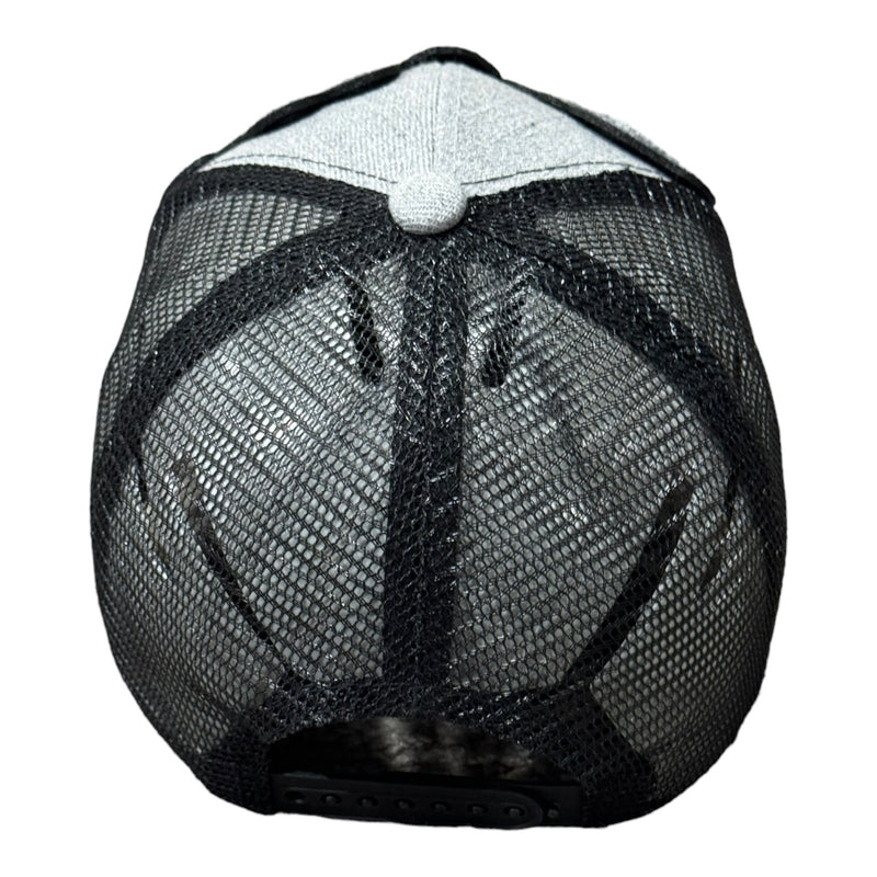 Customized Pretty Trucker Hat with Mesh Back (Gray/Black)