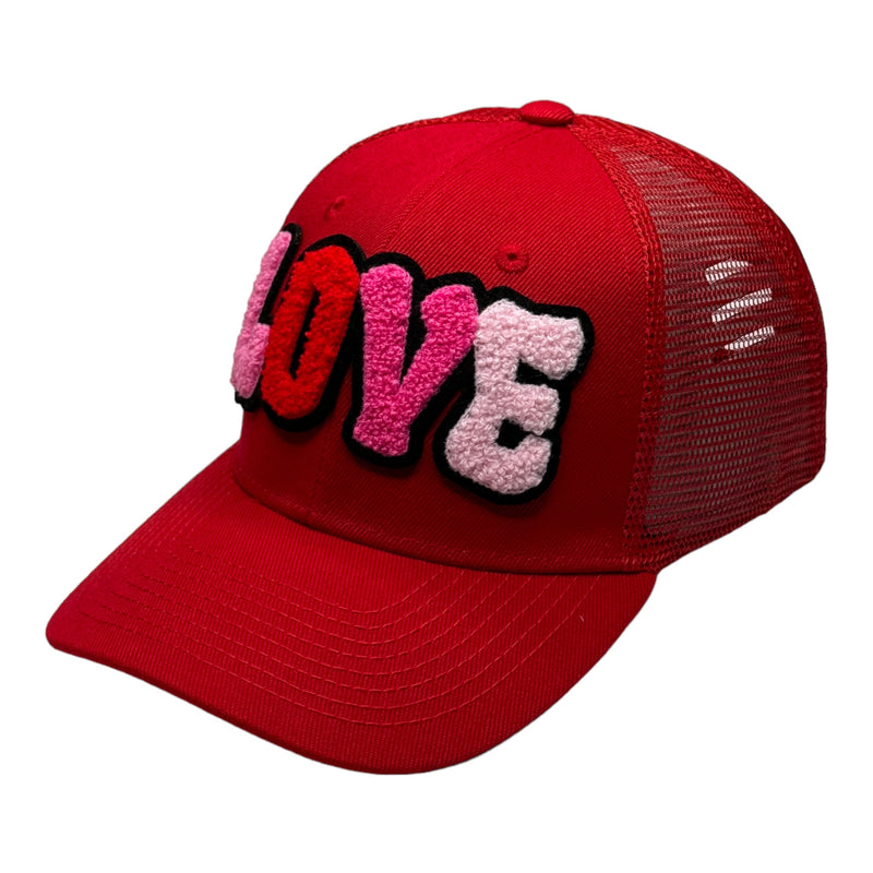 Customized Love Trucker Hat with Mesh Back