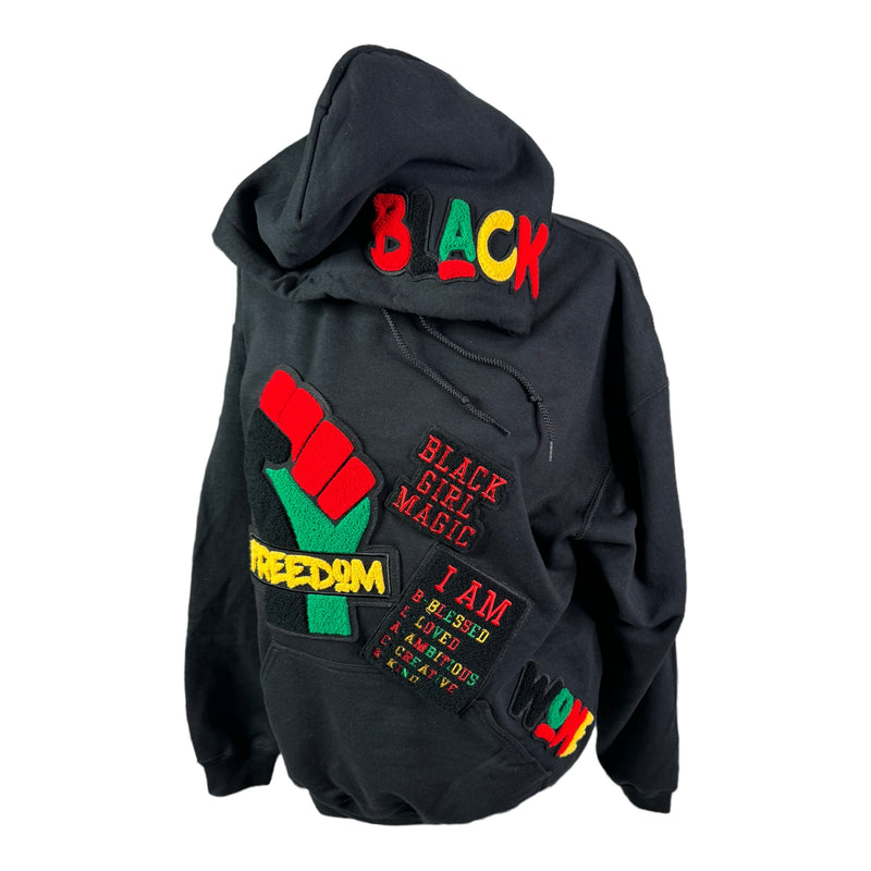 Customized Black Hoodie, Please Allow 2 Weeks for Processing
