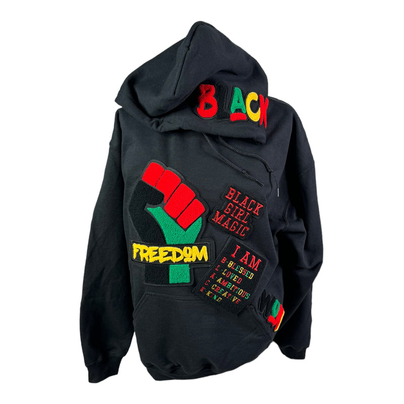 Customized Black Hoodie, Please Allow 2 Weeks for Processing