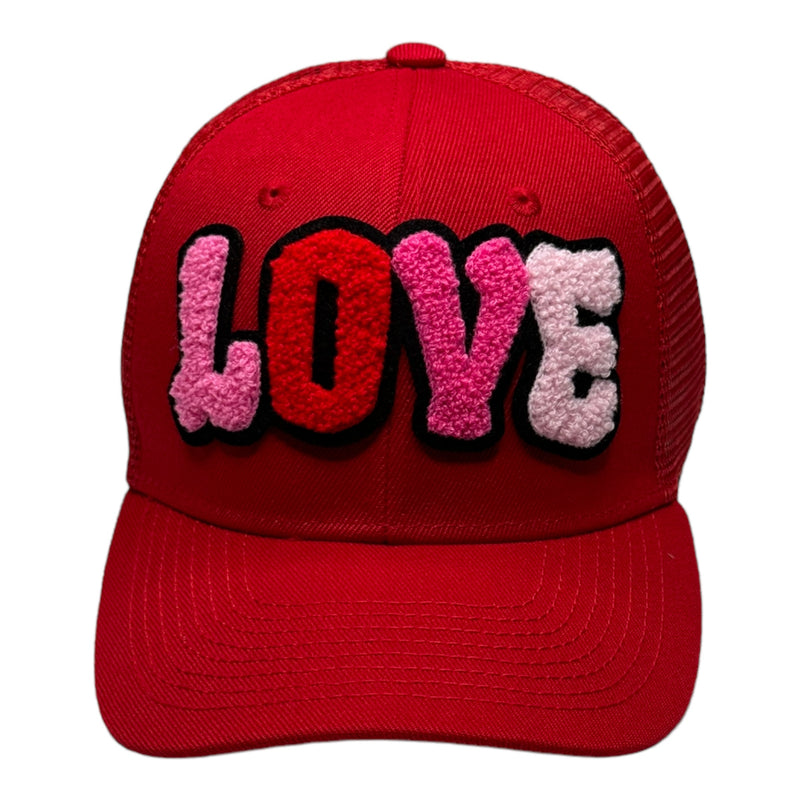 Customized Love Trucker Hat with Mesh Back