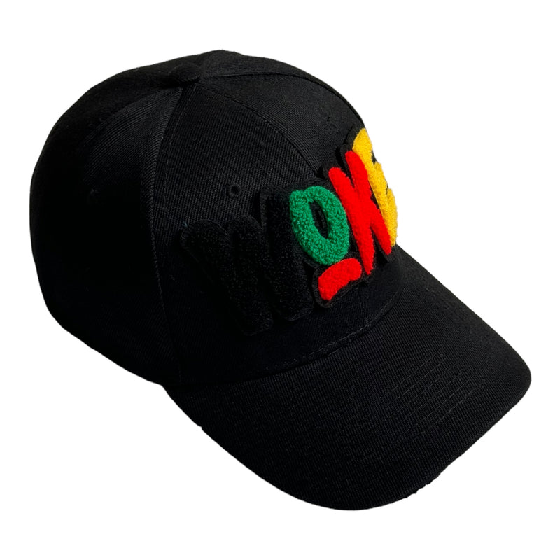 Customized Woke Baseball Cap (Black)