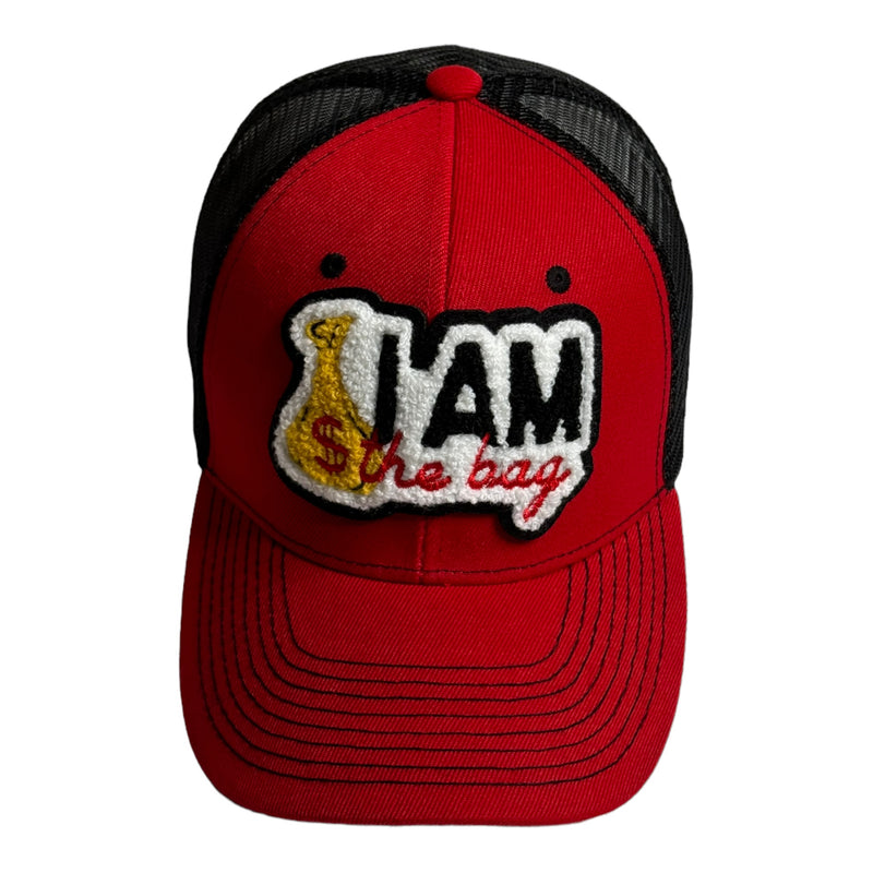 Customized I AM The Bag Hat, Trucker Hat with Mesh Back