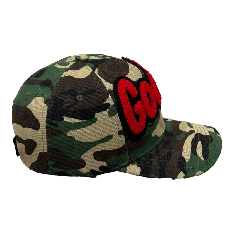 Customized Camouflage Print Godly Baseball Cap