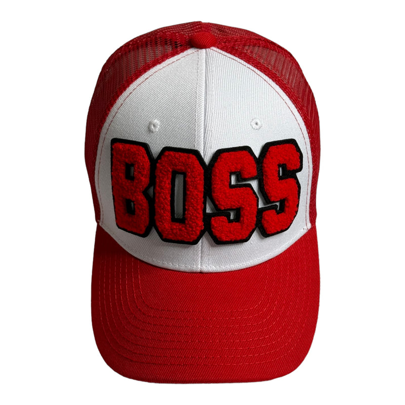 Customized BOSS Hat, Trucker Hat with Mesh Back