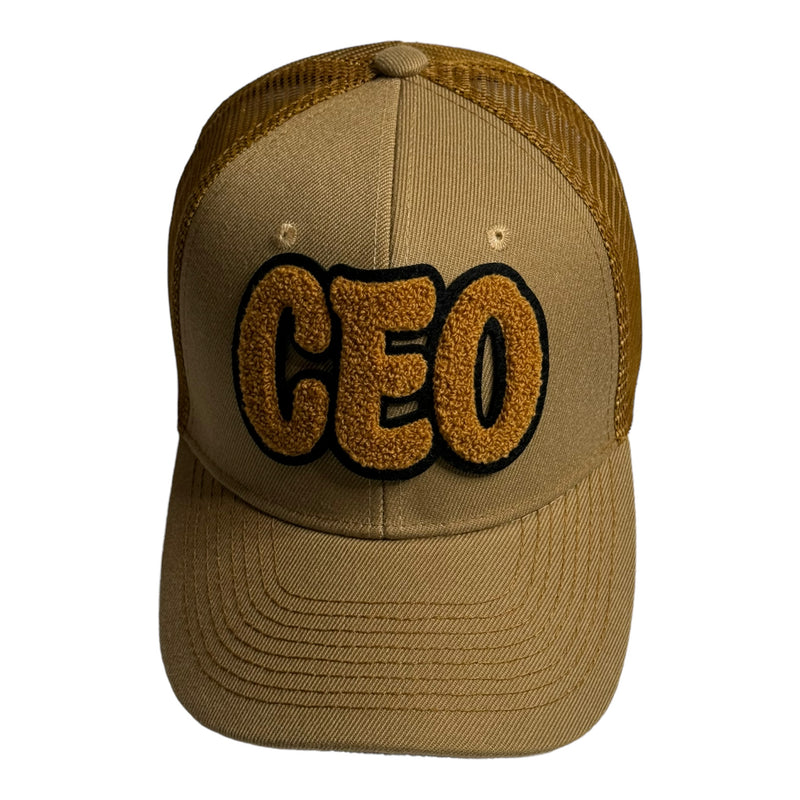 CEO Hat, Trucker Hat with Mesh Back