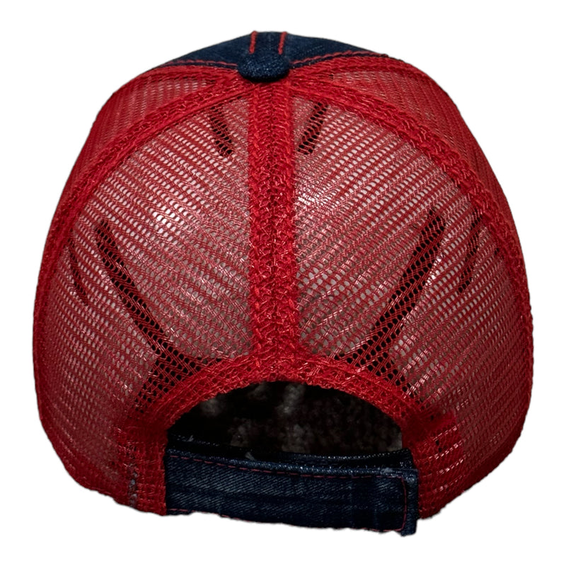 Magical Hat, Distressed Trucker Hat with Mesh Back