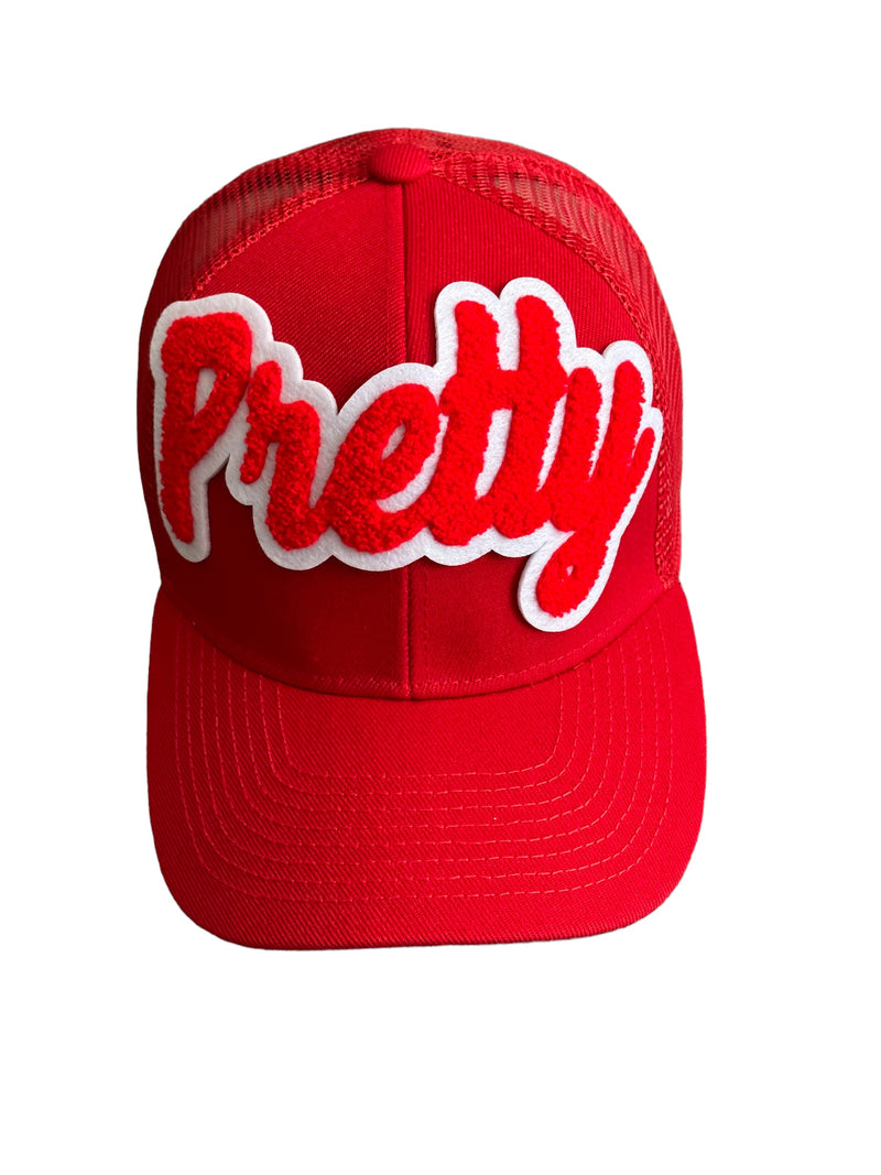 Pretty Trucker Hat (Red)