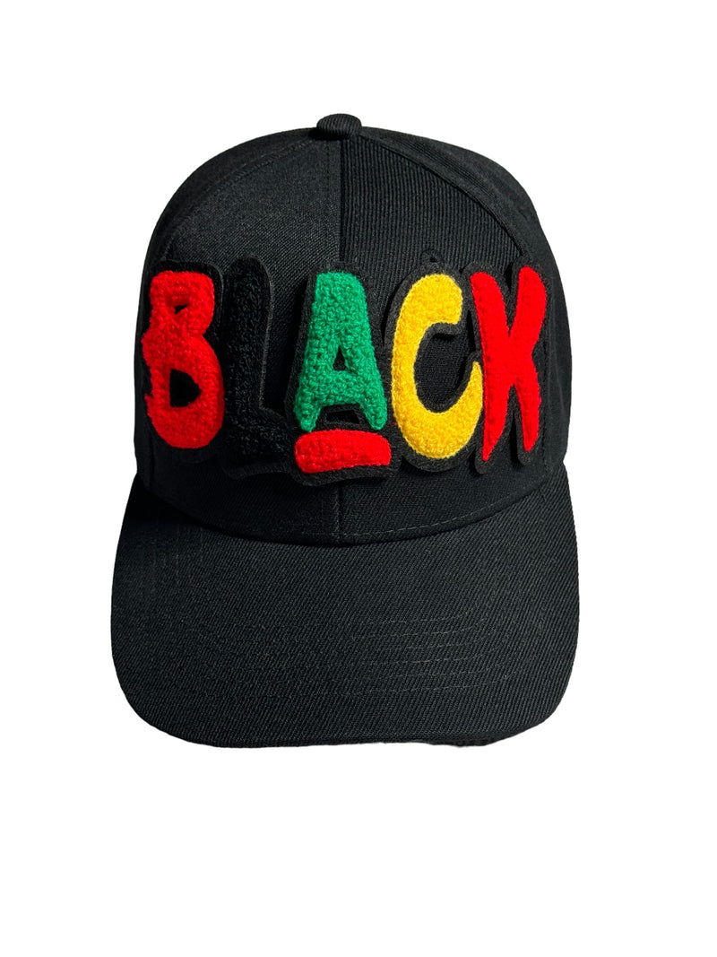Black Baseball Cap (Black)