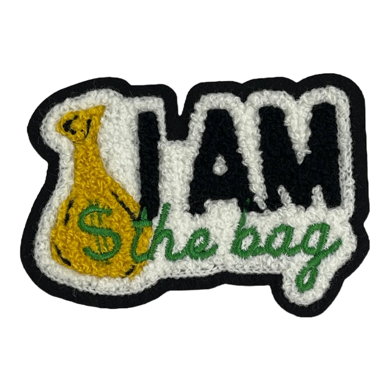 Chenille I AM The Bag Patch