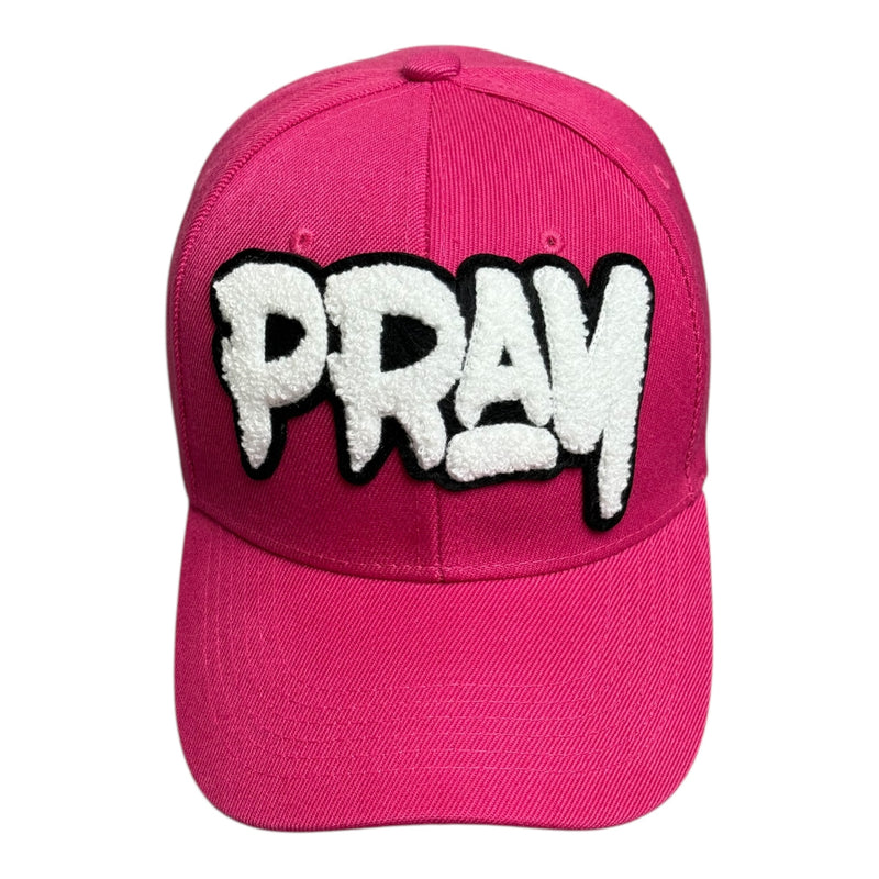 Pray Baseball Cap (Pink) - Stylish Adjustable Hat