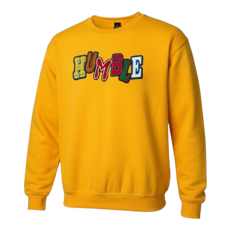 Humble Sweatshirt (Gold/Multi) - Stylish and Comfortable
