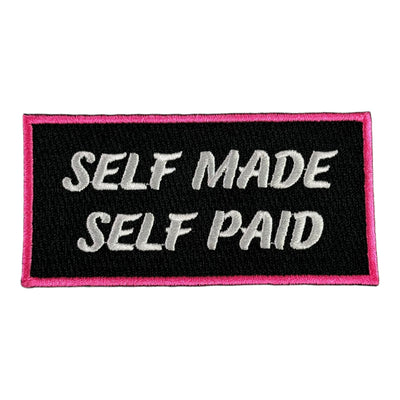 Self Made, Self Paid Patch