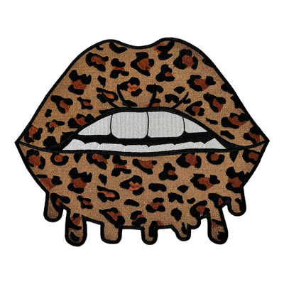 Animal Print Lips Patch (9 inch)