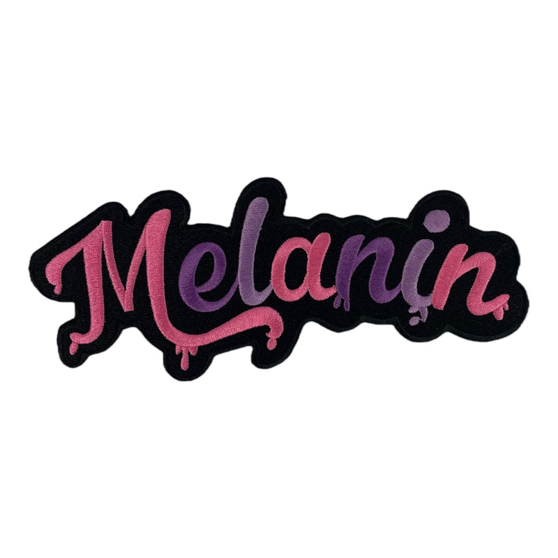 Dripping Melanin Patch ( 8 3/4 inch)