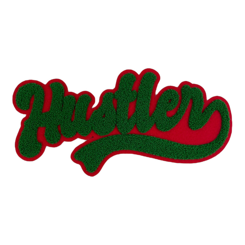 Chenille Hustler Patch (10 1/4 inch)