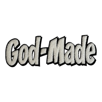 Chenille God-Made Patch