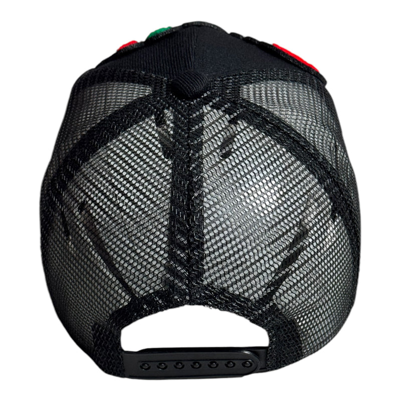 Pretty Trucker Hat (Black/Multi)