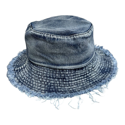 Frayed Denim Certified Bucket Hat Multi