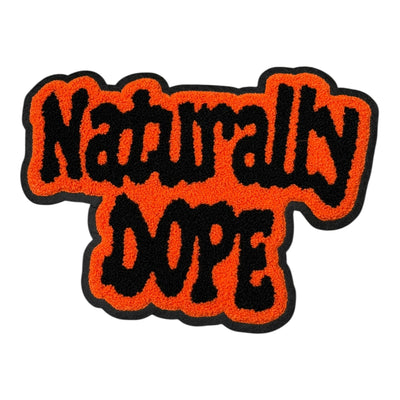 9 Inch Chenille Naturally Dope Patch (Excluded from the 70% off Promotion)