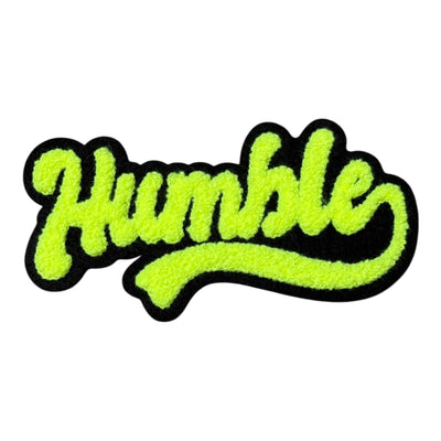 Chenille Humble Patch (5.5 Inch) for Hats Sew-On (Excluded from the 70% off Promotion)