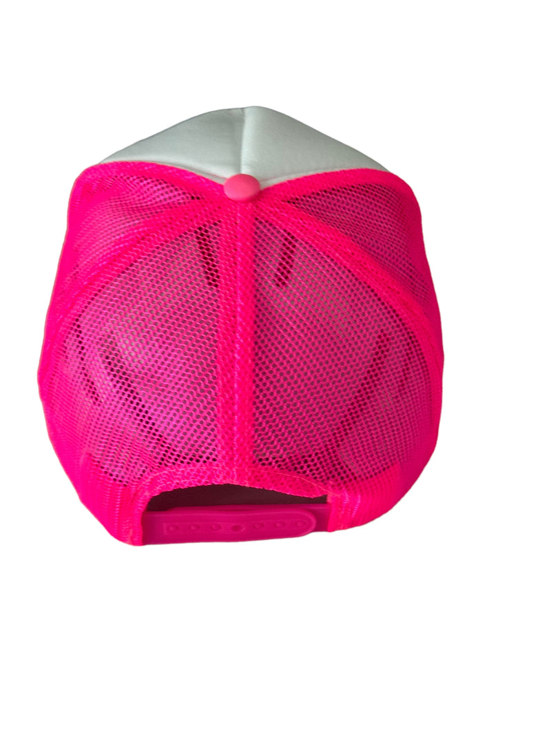Rare Hat, Foam Trucker Hat (Neon Pink)