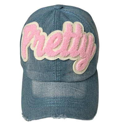 Pretty Trucker Hat (Pink/Cream) - Reanna’s Closet 2
