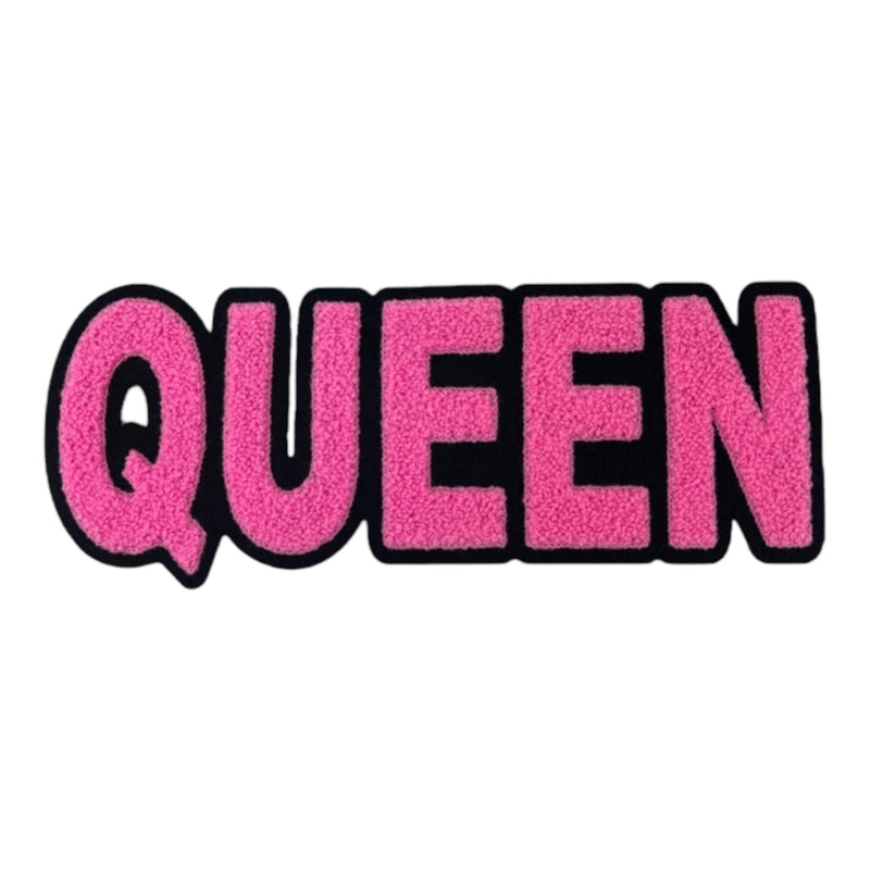 Chenille Queen Patch (10 inch)