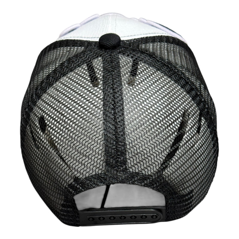 Pretty Trucker Hat (Black/White) for Stylish Comfort
