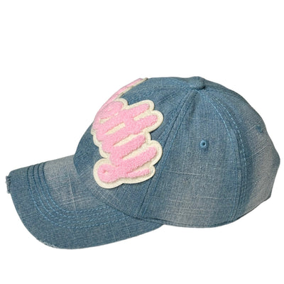 Pretty Trucker Hat (Pink/Cream)