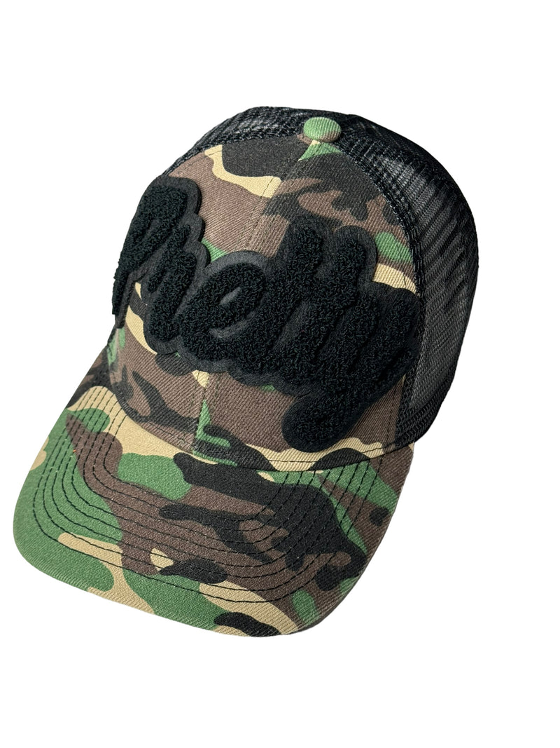 Pretty Trucker Hat (Camouflage/Black)