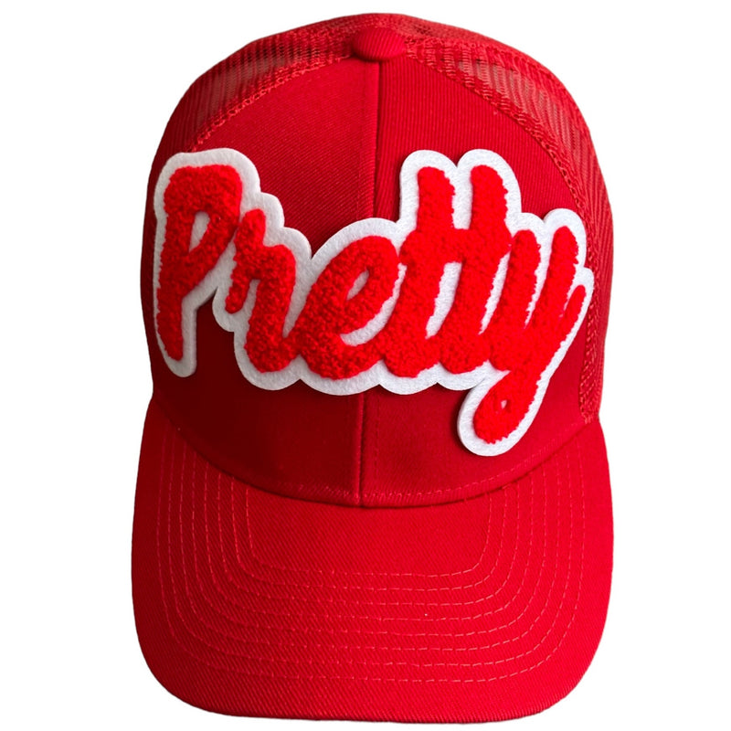 Pretty Trucker Hat (Red)