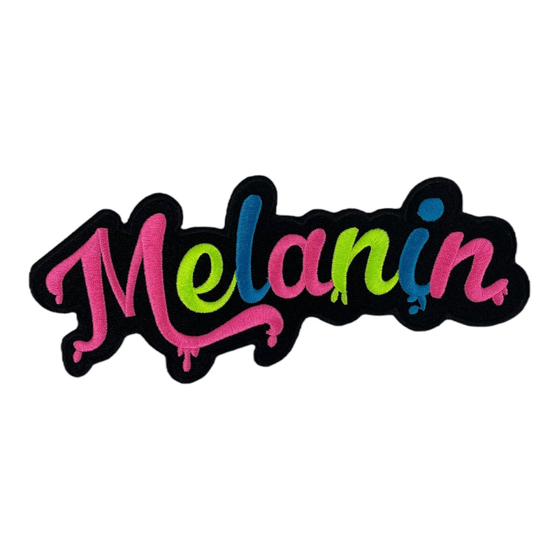 Dripping Melanin Patch ( 8 3/4 inch)