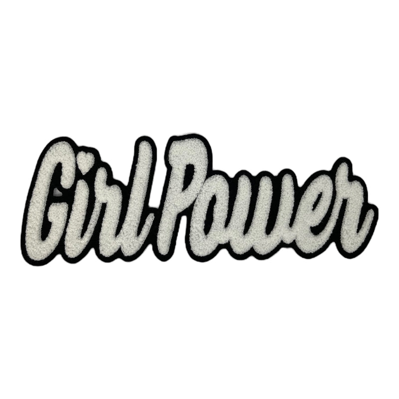 Chenille Girl Power Patch (11 1/8 inch)