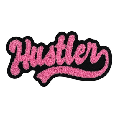 Chenille Hustler Patch For Hats