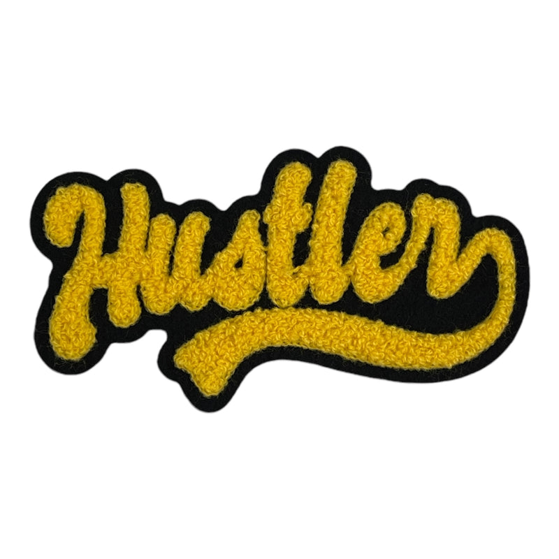 Chenille Hustler Patch For Hats