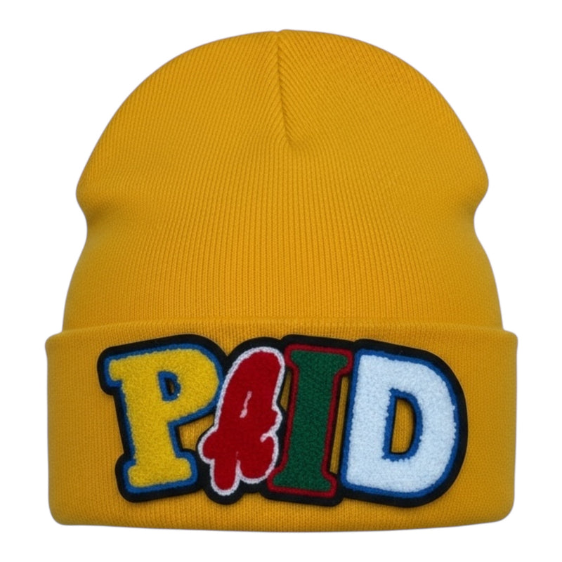 PAID Beanie in Gold (Limited Edition)