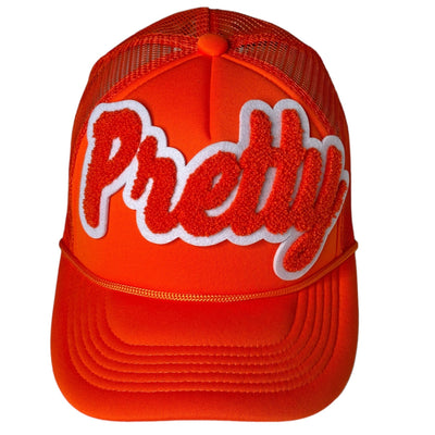 Pretty Foam Trucker Hat (Orange) Reanna’s Closet 2