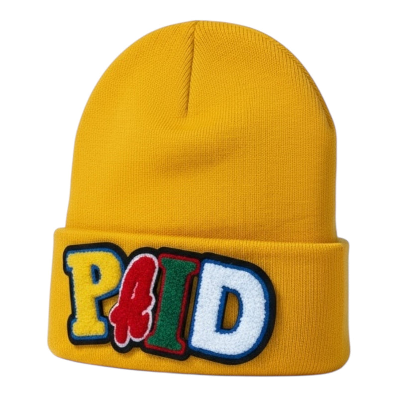 PAID Beanie in Gold (Limited Edition)
