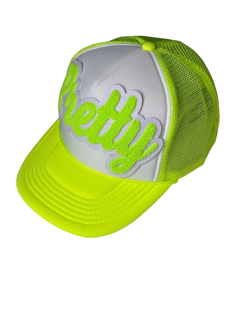 Pretty Foam Trucker Hat (Neon Yellow)