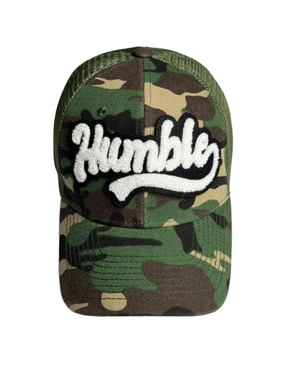 Customized Humble Patched Camouflage Trucker Hat with Mesh Back- Reanna’s Closet 2