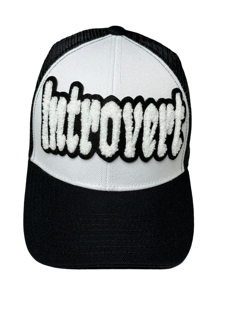 Introvert Trucker Hat With Mesh Back