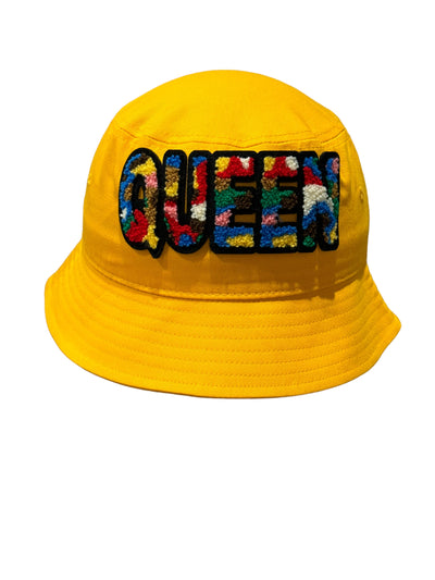 Queen Bucket Hat (Gold)