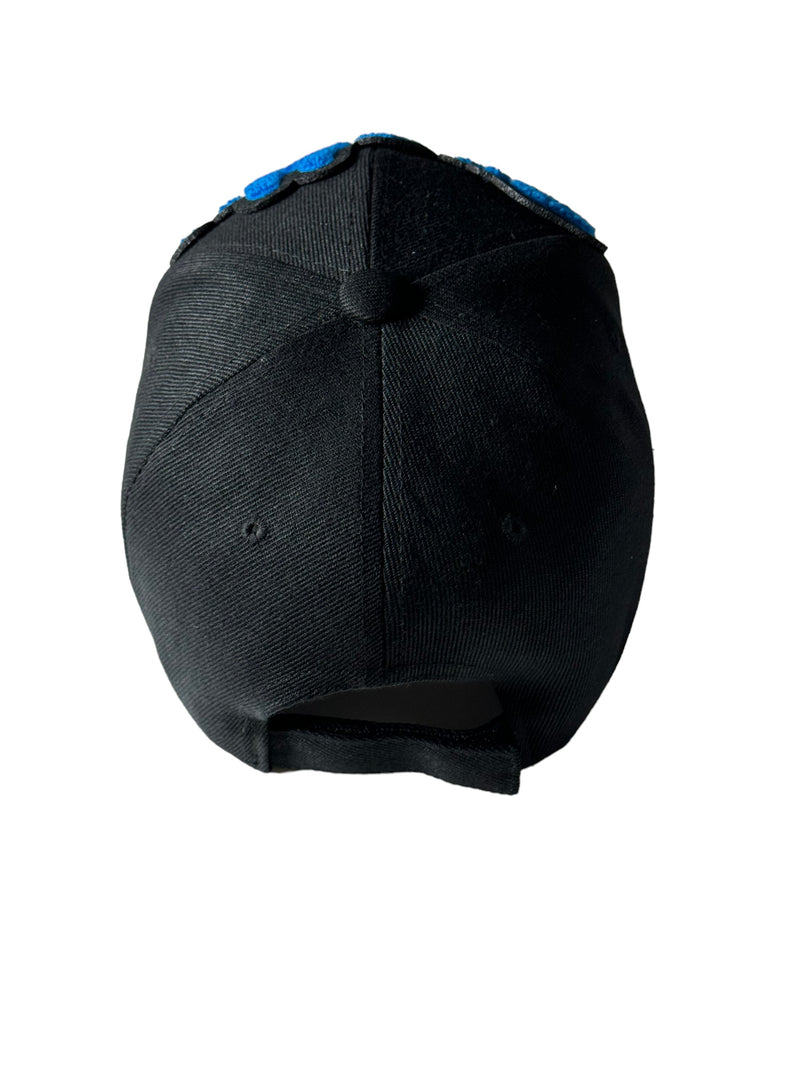 Pretty Baseball Cap (Black/Blue)