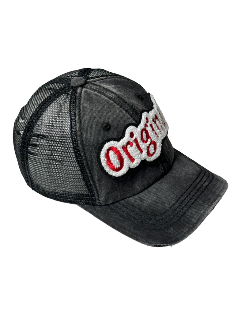 Original Distressed Trucker Hat with Mesh Back