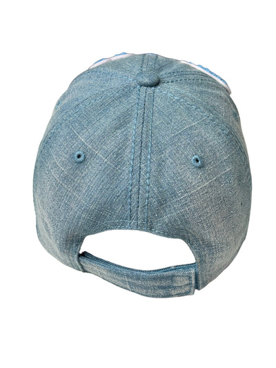 Pretty Trucker Hat (Blue/White)